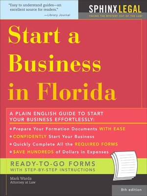 cover image of Start a Business in Florida, 8E